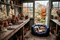 Load image into Gallery viewer, (Easy Access Navy with Autumn Check)
