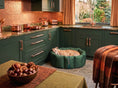Load image into Gallery viewer, (Full Nest Emerald Green with Brown Dog Dryer)