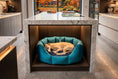 Load image into Gallery viewer, (Easy Access Teal with Navy Dog Dryer)