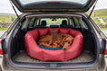 Load image into Gallery viewer, (Easy Access Dark Red with Navy Dog Dryer)