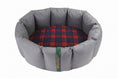 Load image into Gallery viewer, (Full Nest Grey with Red Tartan)