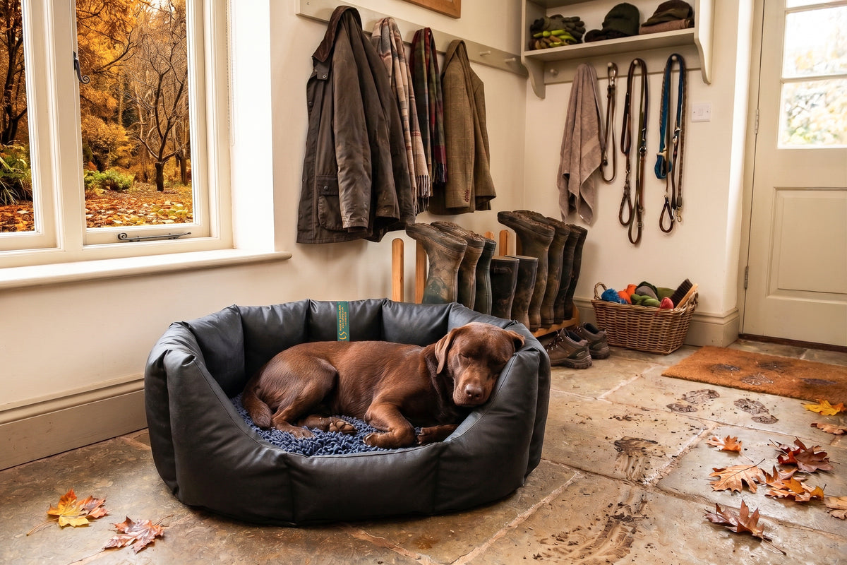 (Easy Access Black with Navy Dog Dryer)