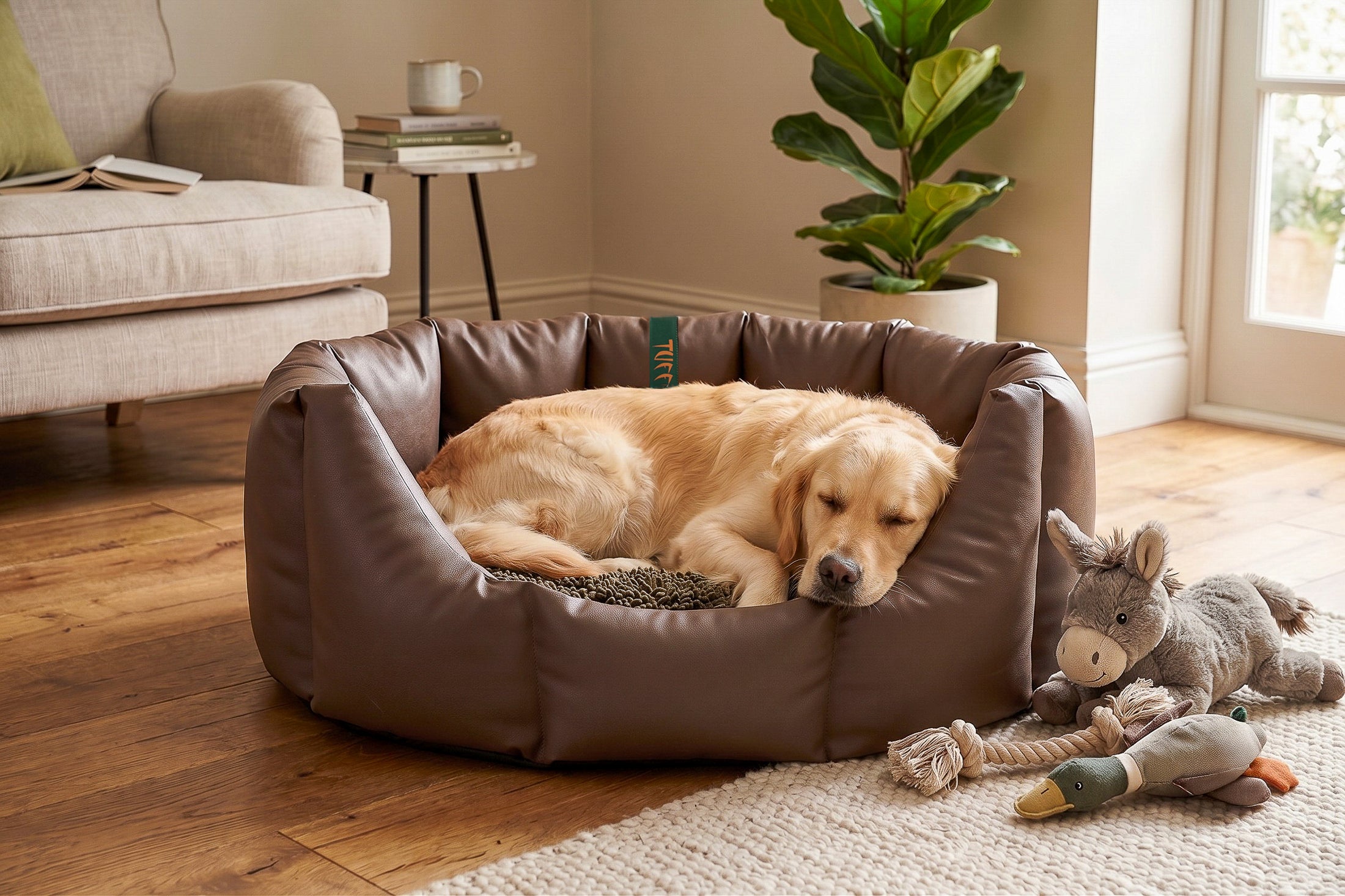 (Easy Access Chocolate with Brown Dog Dryer)