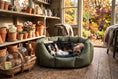 Load image into Gallery viewer, (Easy Access Dark Olive with Navy Dog Dryer)
