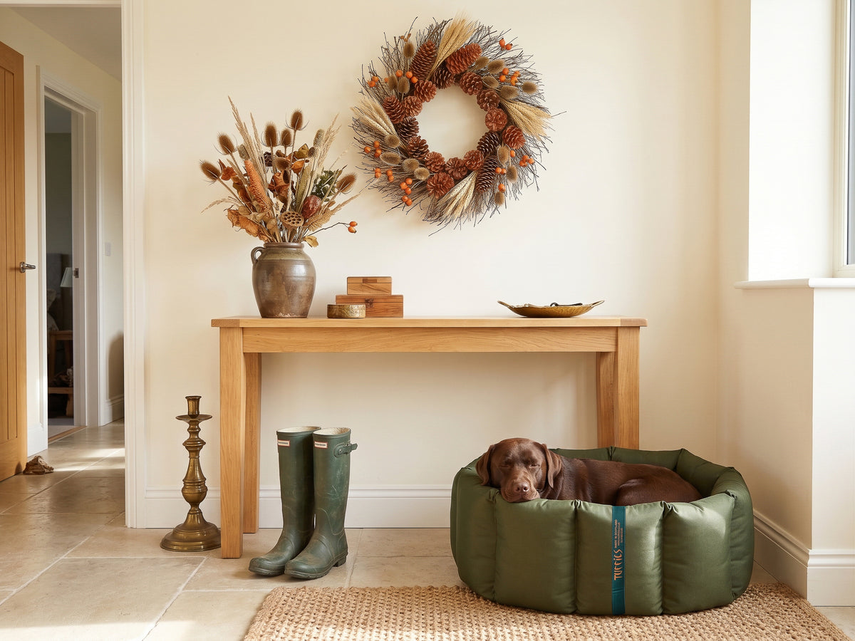 (Full Nest Dark Olive with Sprigs)