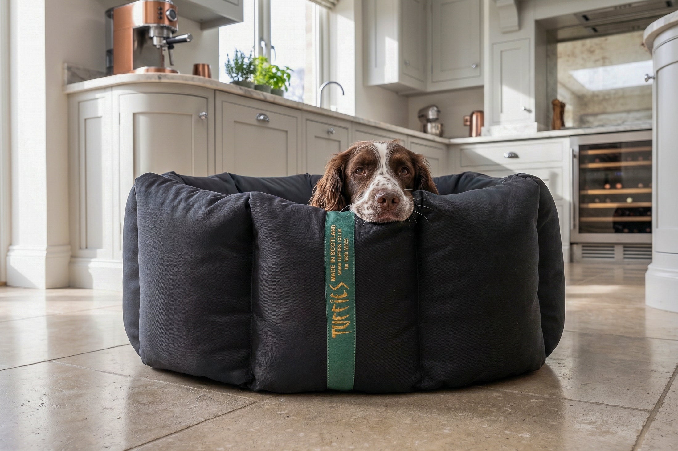 (Full Nest Black with Red Dog Dryer)