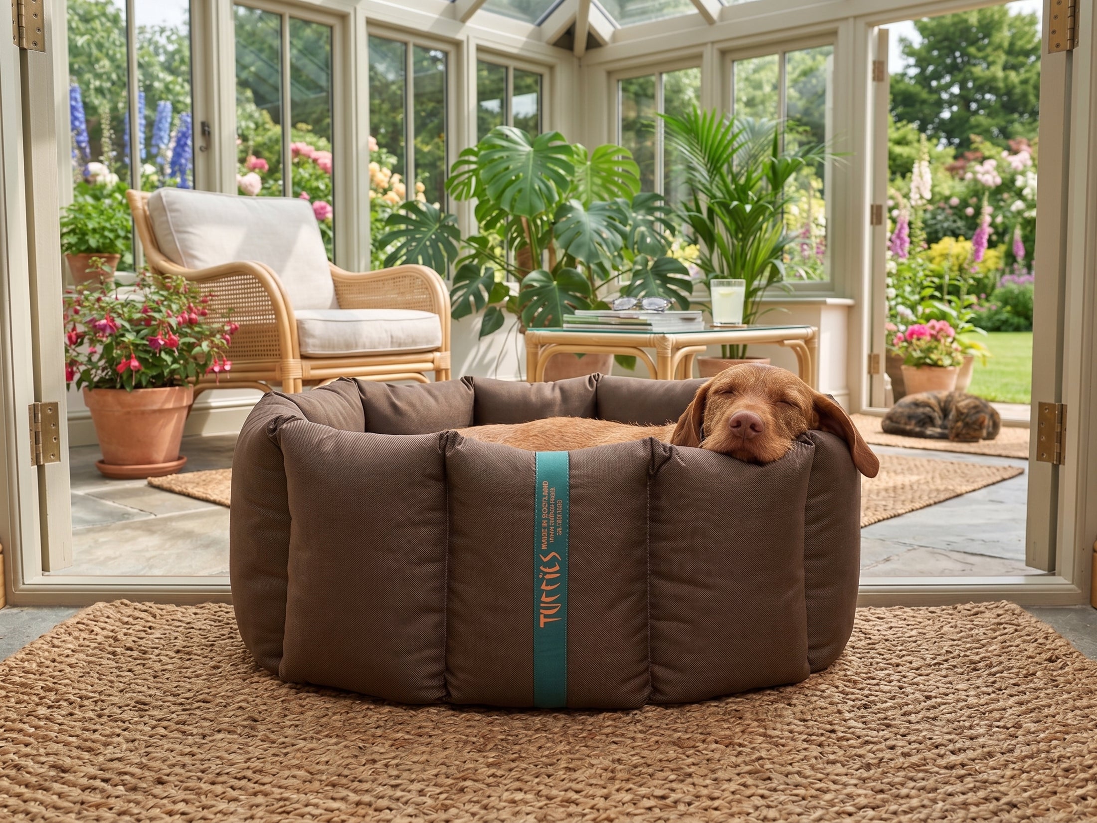 (Full Nest Chocolate with Red Dog Dryer)
