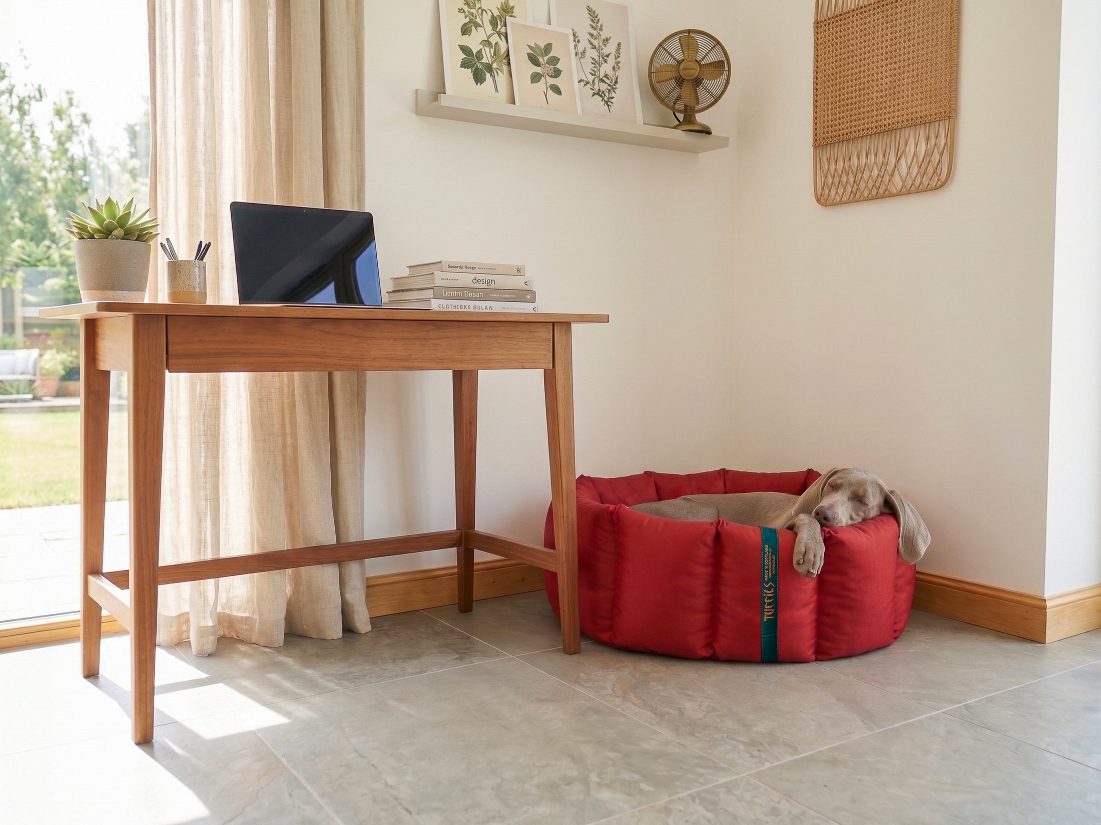 (Full Nest Dark Red with Red Dog Dryer)