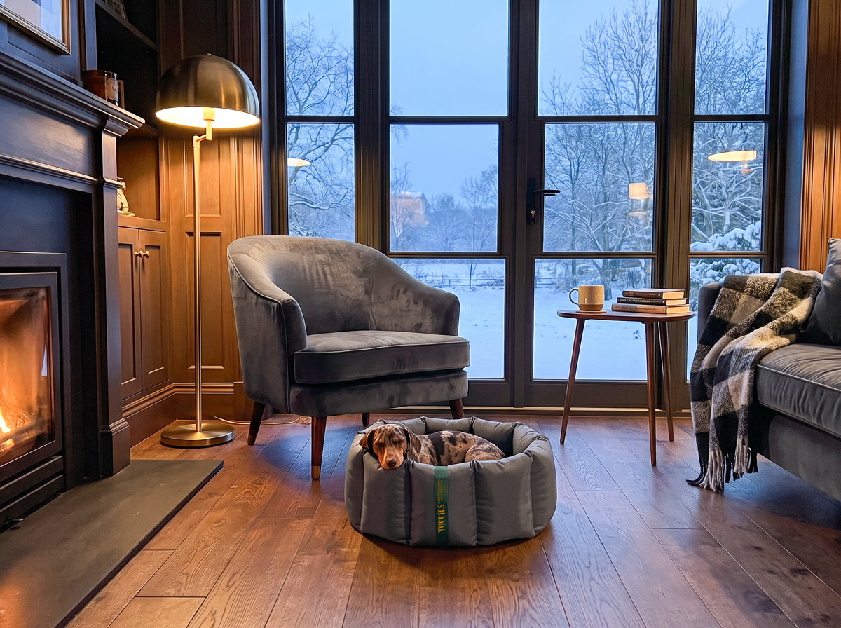 CLEARANCE : Small, Full Durasoft Grey Nest with Grey Check