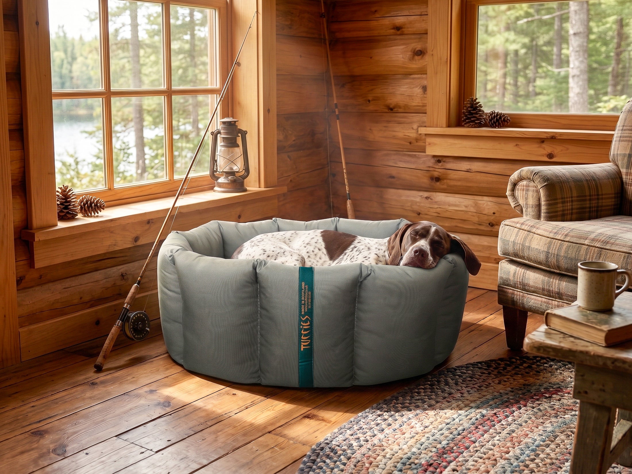 (Full Nest Grey with Red Dog Dryer)
