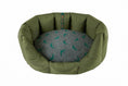 Load image into Gallery viewer, CLEARANCE : Extra Large, Easy Access Nest, Durasoft Olive with Green Swift

