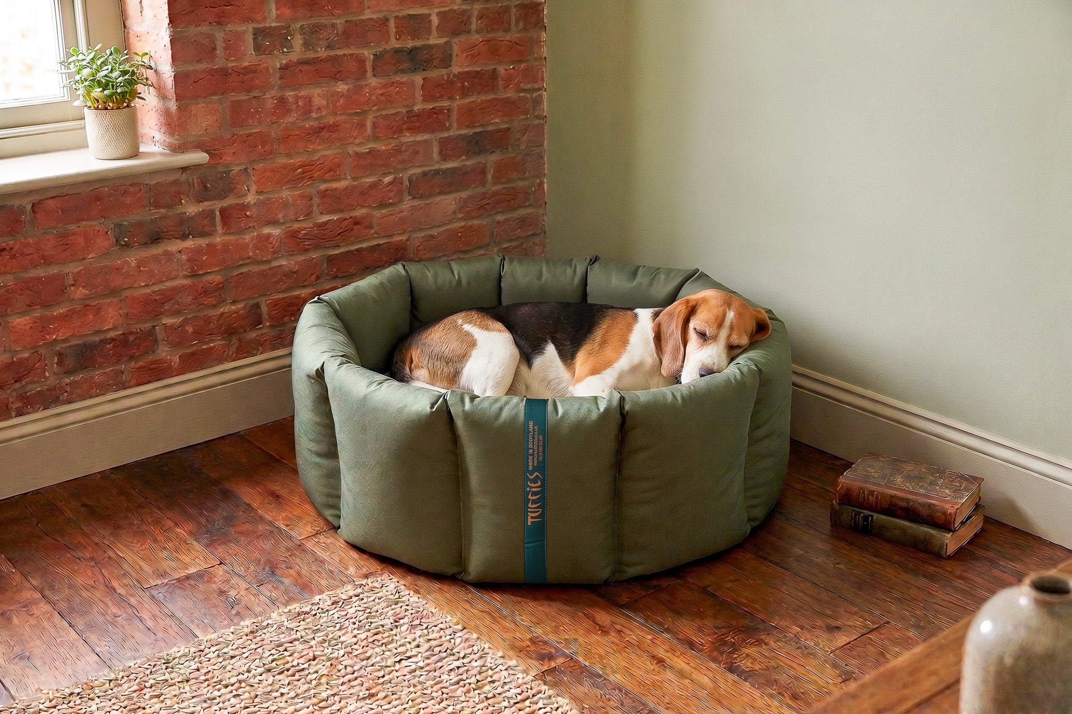 (Full Nest Olive with Grey Dog Dryer)