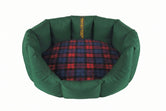 (Easy Access Emerald Green with Red Tartan)