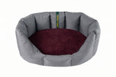 (Easy Access Grey with Burgundy)