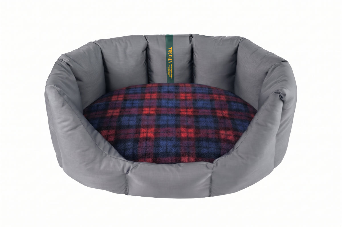 (Easy Access Grey with Red Tartan)