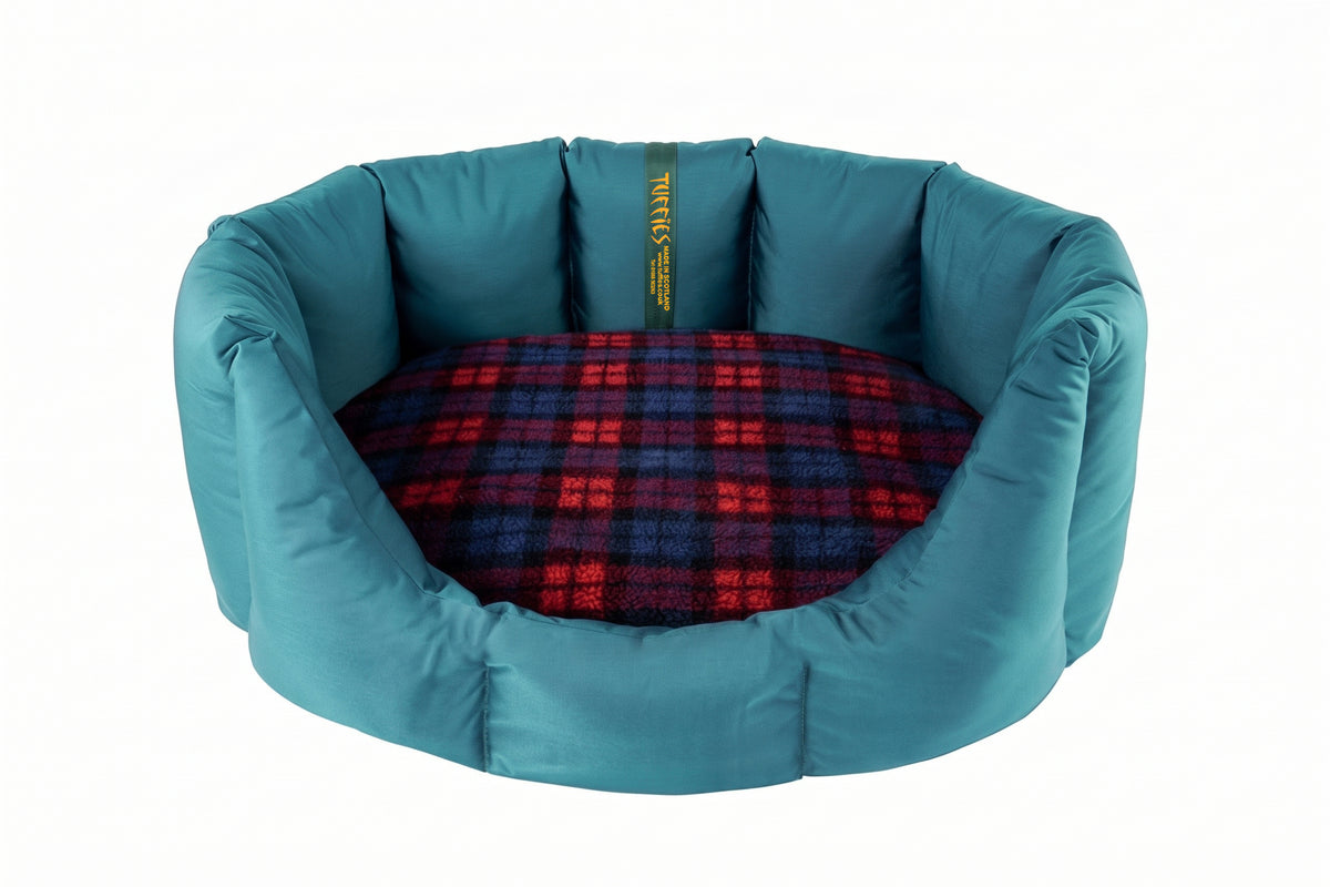 (Easy Access Teal with Red Tartan)