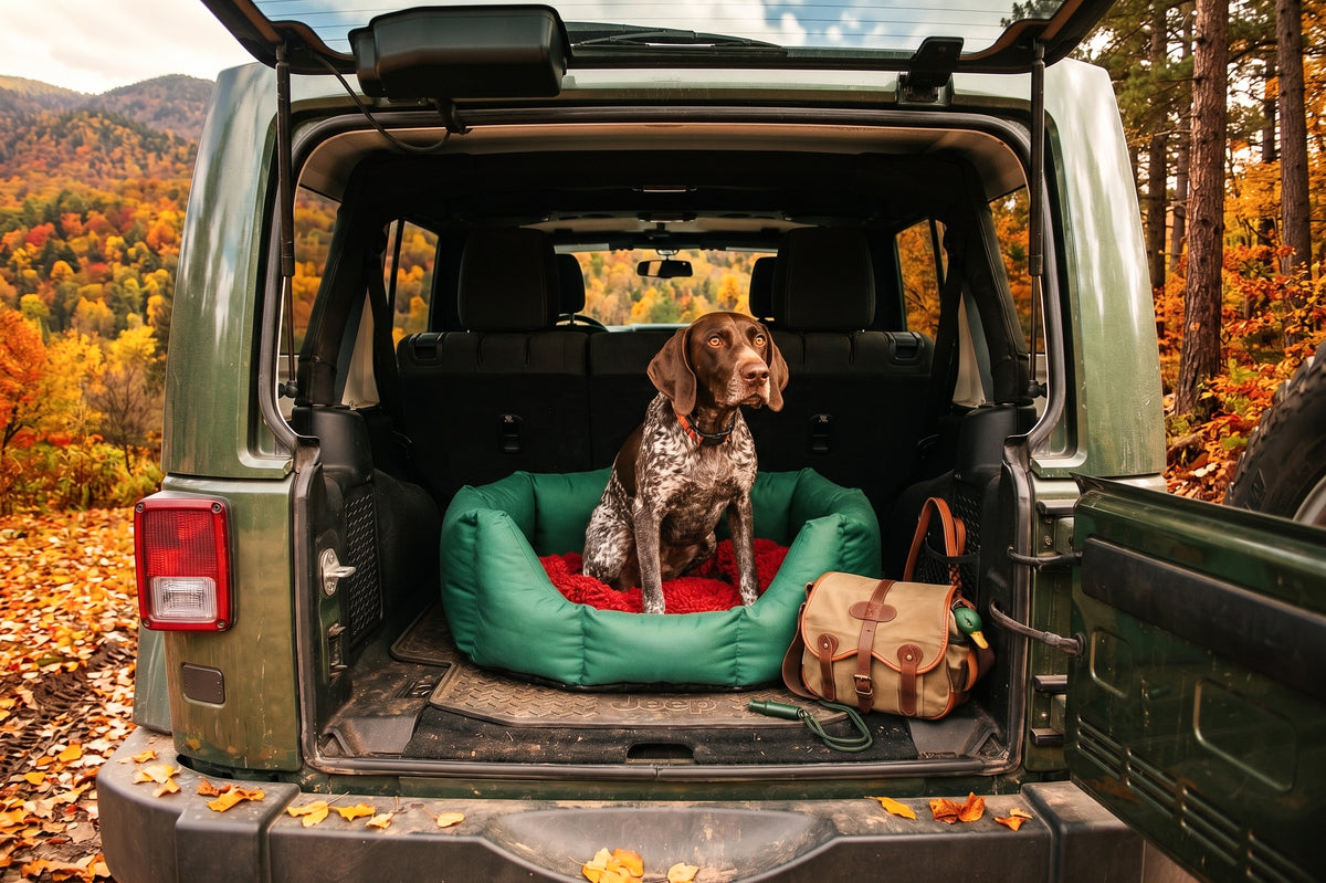 (Easy Access Emerald Green with Red Dog Dryer)