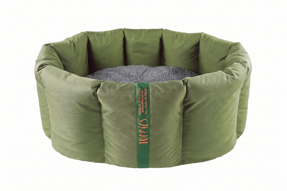CLEARANCE : Small, Full Durasoft Olive Nest with Grey