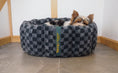 Load image into Gallery viewer, CLEARANCE : MEDIUM, Full Grey Check Nest Cover
