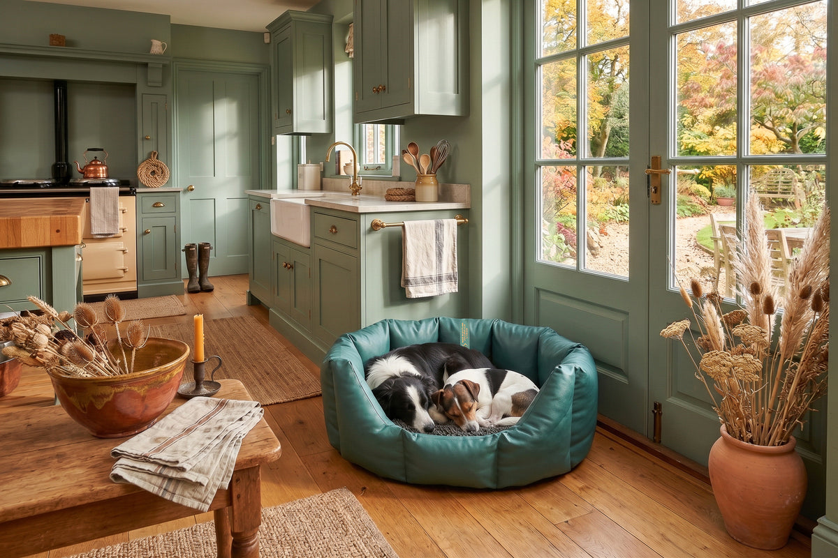 (Easy Access Green with Grey Dog Dryer)