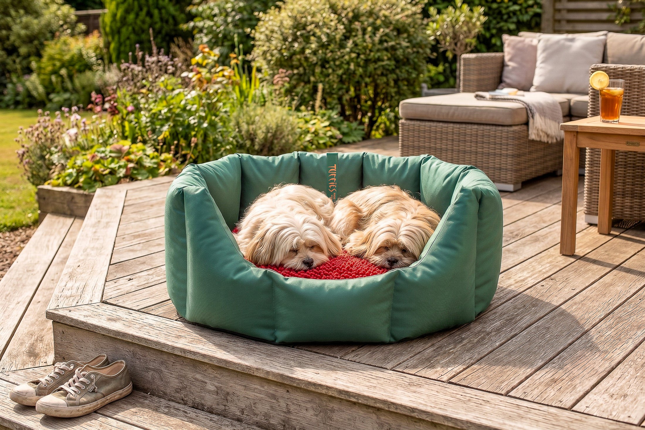 (Easy Access Green with Red Dog Dryer)
