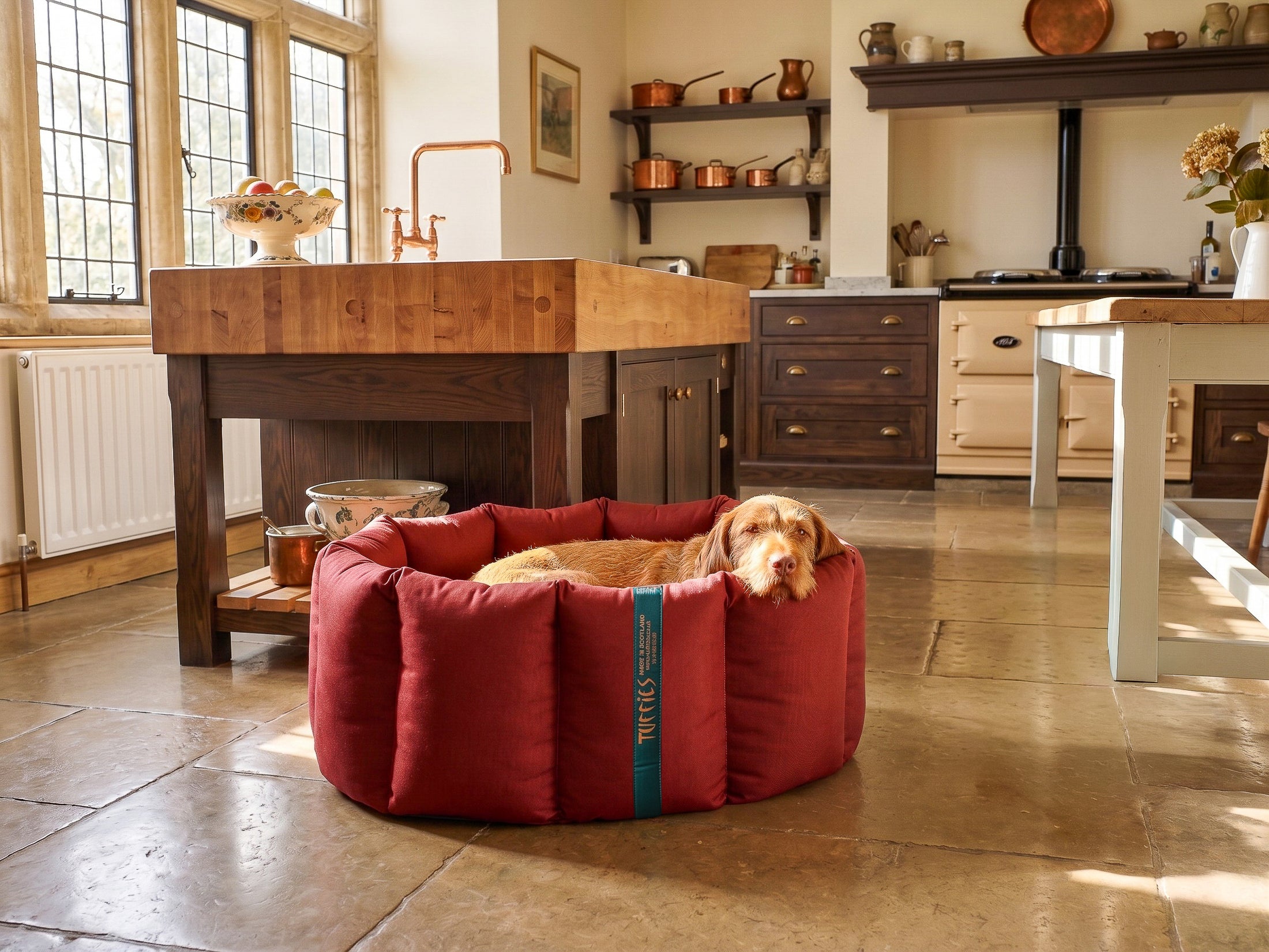 (Full Nest Dark Red with Granite)