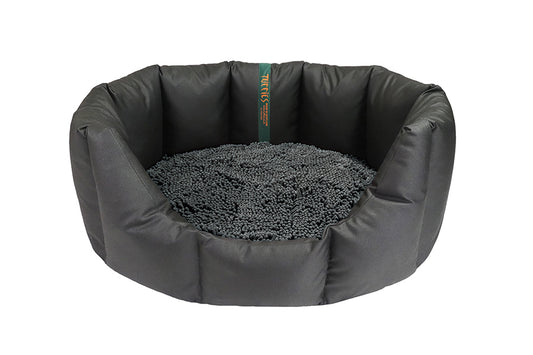 (Easy Access Black with Grey Dog Dryer)