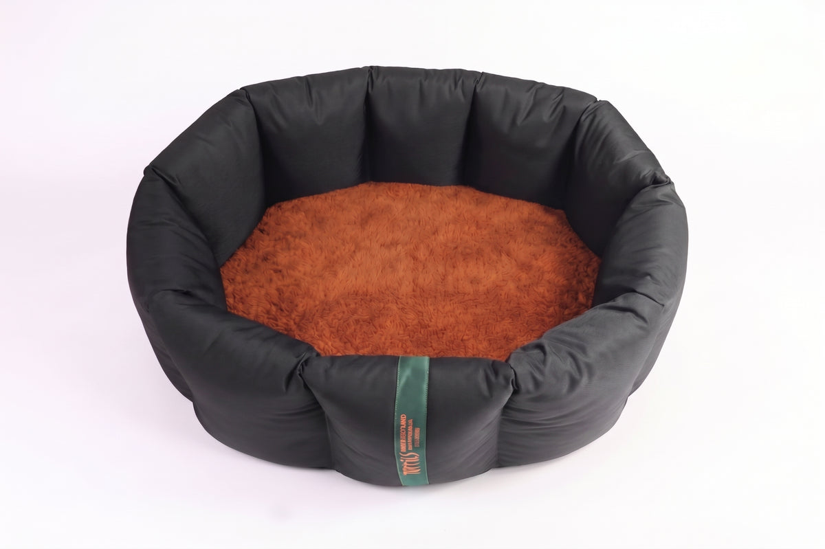 (Full Nest Black with Burnt Orange)