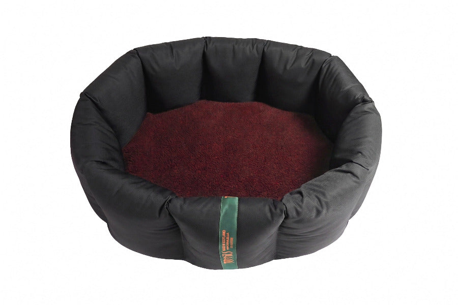 (Full Nest Black with Burgundy)