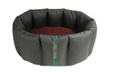 (Full Nest Black with Burgundy)