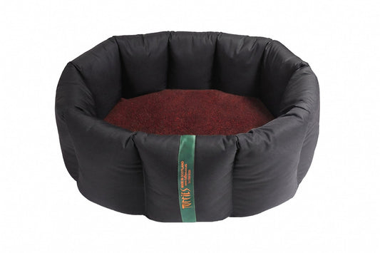 (Full Nest Black with Burgundy)