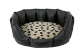(Easy Access Black with Paw Print)