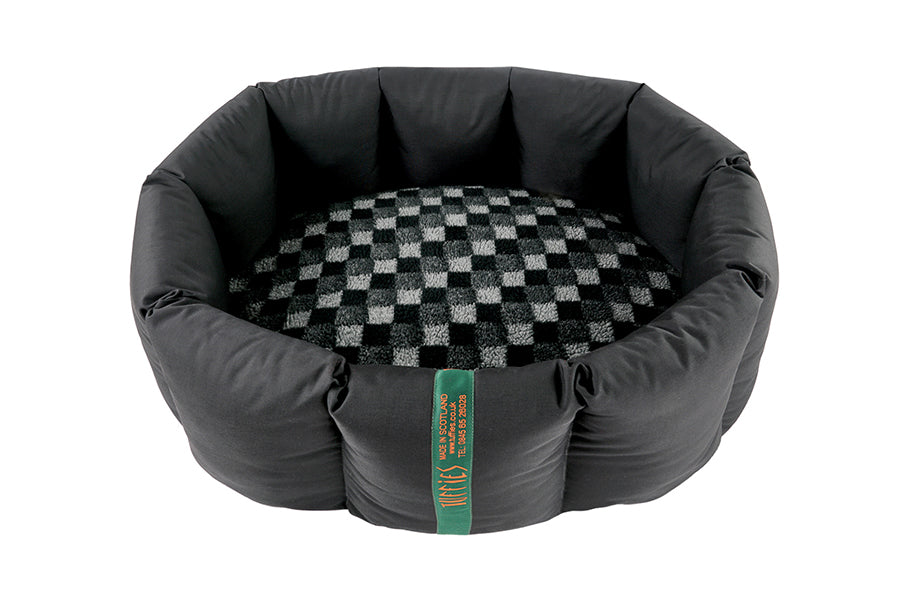 (Full Nest Black with Grey Check)