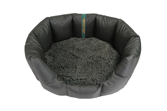 (Easy Access Black with Grey Dog Dryer)