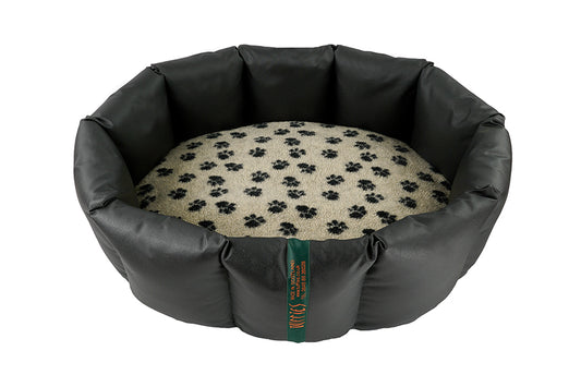 (Full Nest Black with Paw Print)