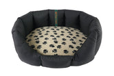 (Easy Access Black with Paw Print)