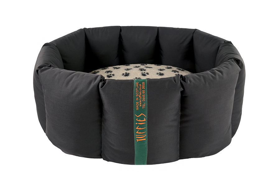 (Full Nest Black with Paw Print)