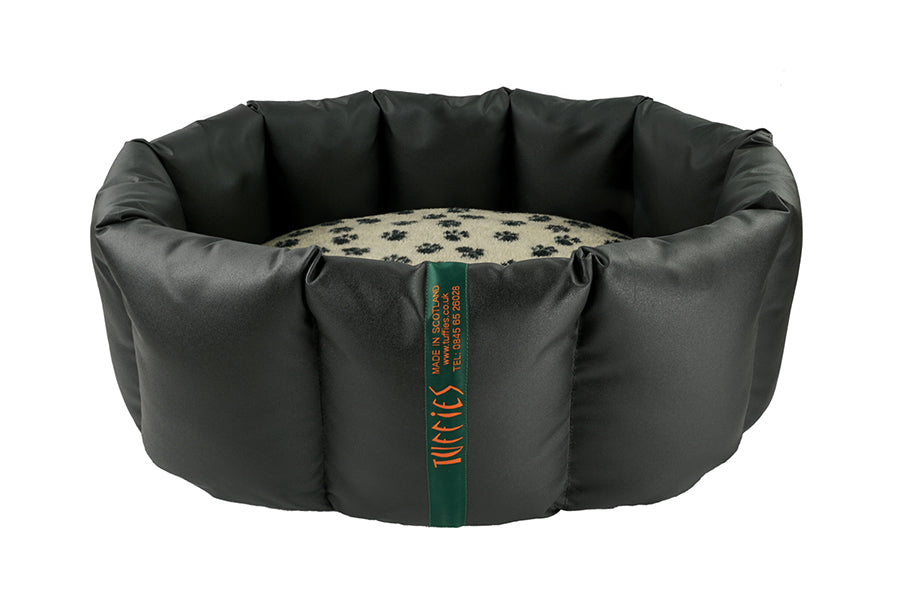(Full Nest Black with Paw Print)