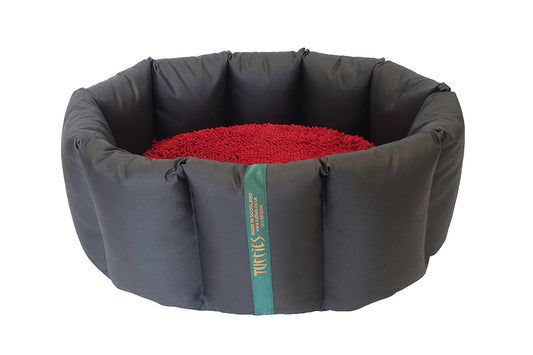 (Full Nest Black with Red Dog Dryer)