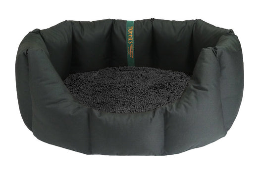 (Easy Access Black with Grey Dog Dryer)