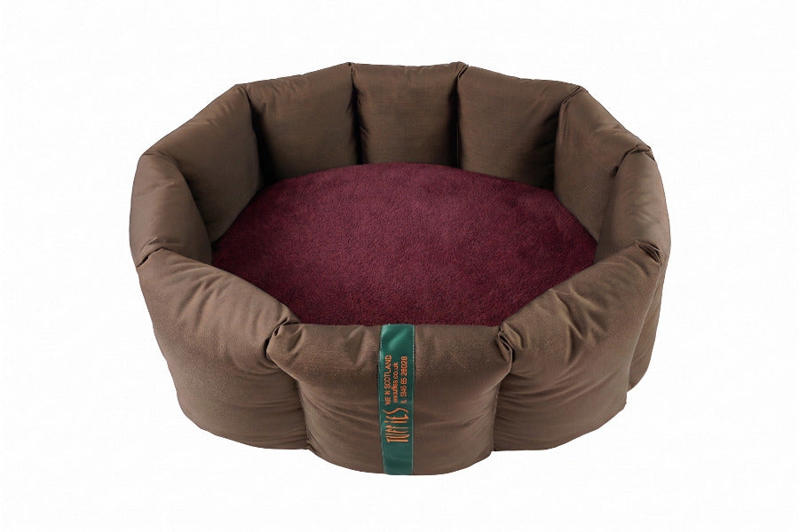 (Full Nest Chocolate with Burgundy)