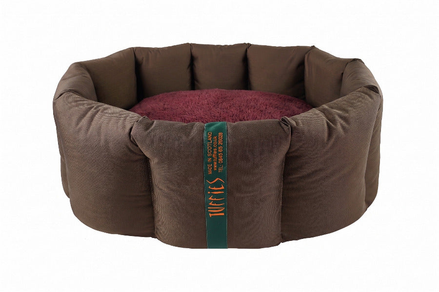 (Full Nest Chocolate with Burgundy)
