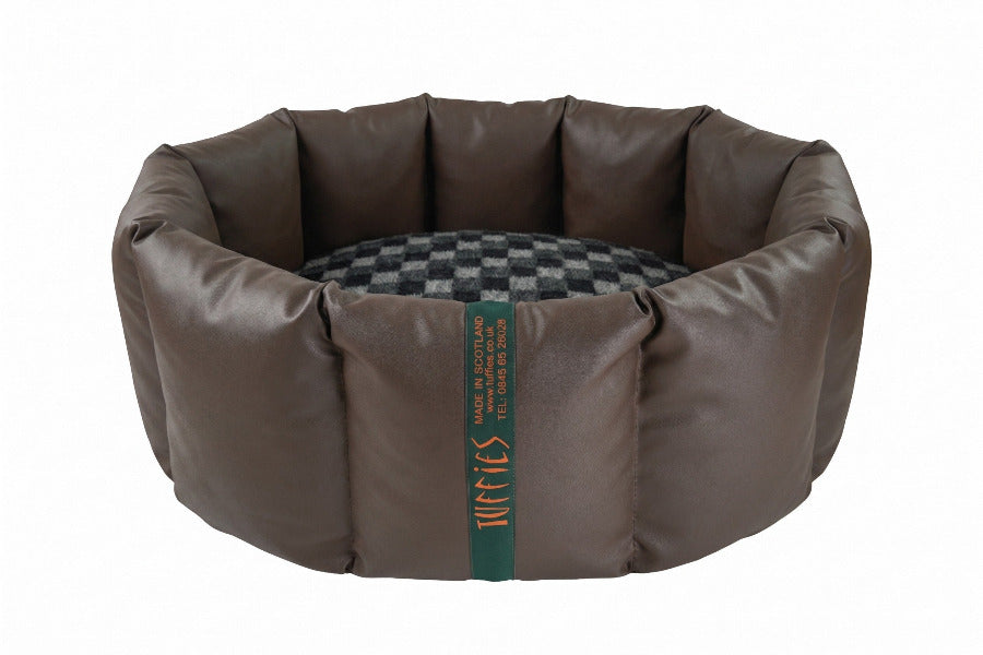 (Full Nest Chocolate with Grey Check)