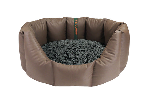 (Easy Access Chocolate with Grey Dog Dryer)
