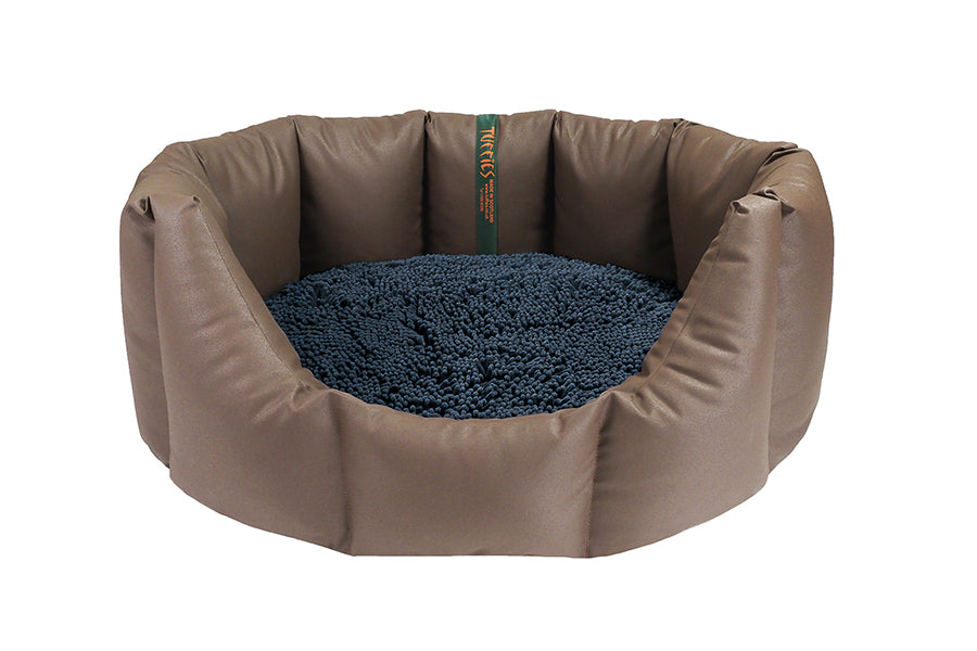 (Easy Access Chocolate with navy Dog Dryer)