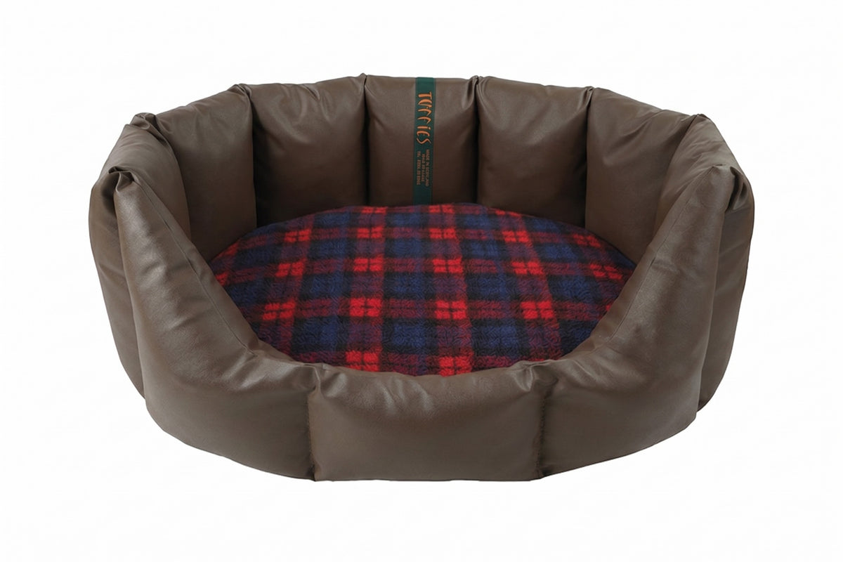 CLEARANCE : Extra Large, Easy Access, Wipe Clean Chocolate with Caramel Paws