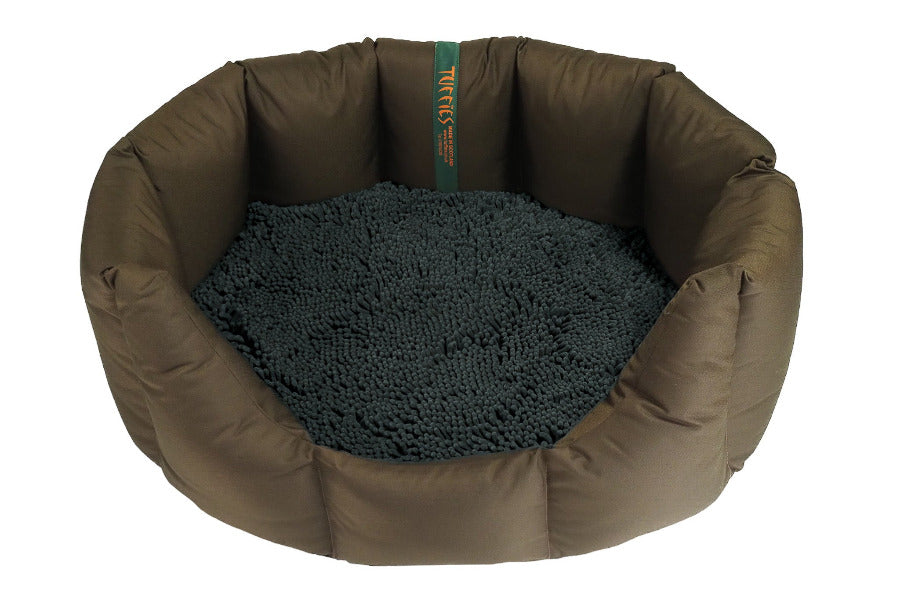 (Easy Access Chocolate with Grey Dog Dryer)