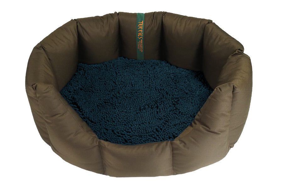 (Easy Access Chocolate with Navy Dog Dryer)