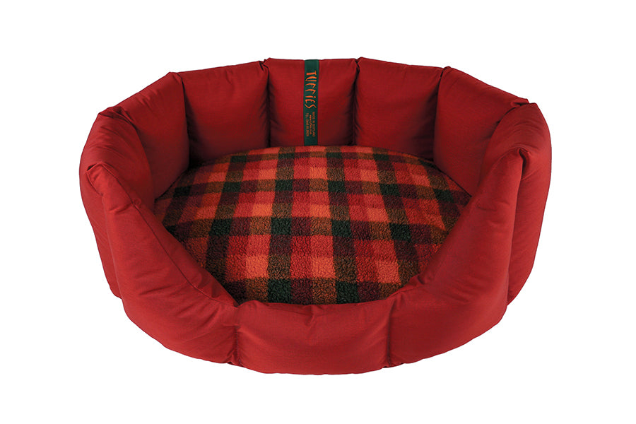 (Easy Access Dark Red with Autumn Check)