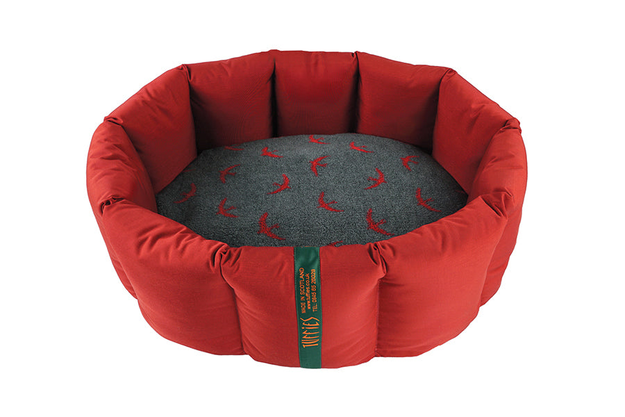 (Full Nest Dark Red with red Swift)
